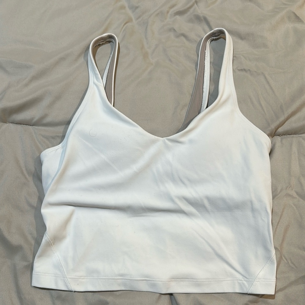 Lululemon White Align Tank